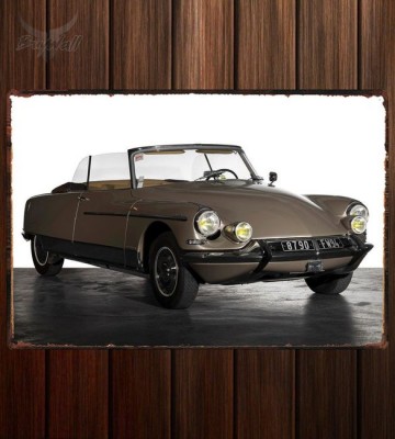 Металлическая табличка Citroen DS 21 Cabriolet 178